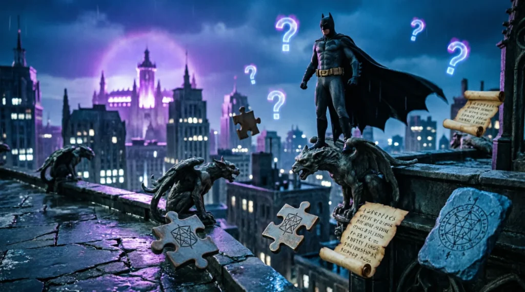 Solve Batman Arkham City Riddles with Answers for 100%…