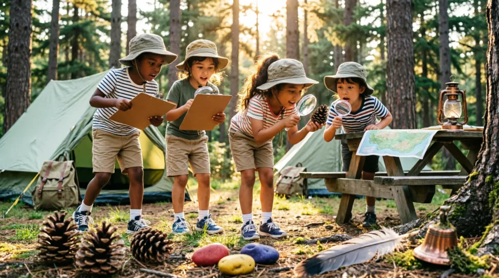 40+ Camping Scavenger Hunt Riddles for Kids with Answers