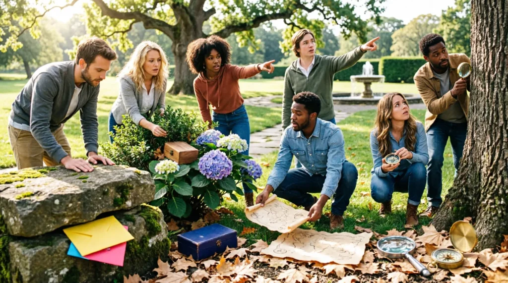 Best Outdoor Scavenger Hunt Riddles with Answers for All…